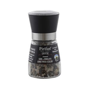Condiment rasnita de sare de Himalaya cu piper 4 culori 140g Pirifan