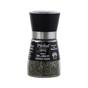 Condiment rasnita de sare de Himalaya cu ierburi de Provence 80g Pirifan