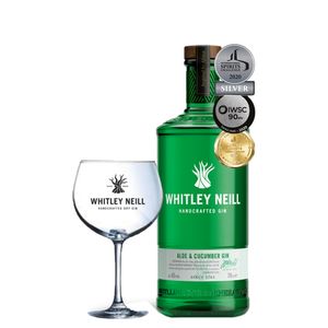 Gin Cu Aloe & Castravete Whitley Neill 43% alc. 0.7l